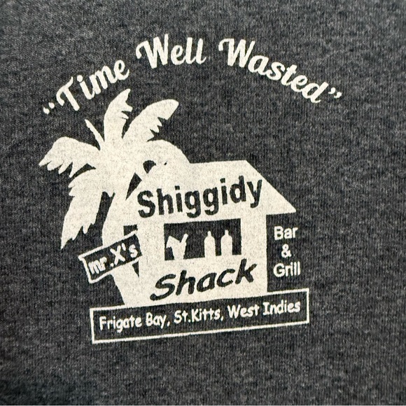 Mr X’s Shiggidy Shack St Kitts Graphic Tee Small - Picture 3 of 5